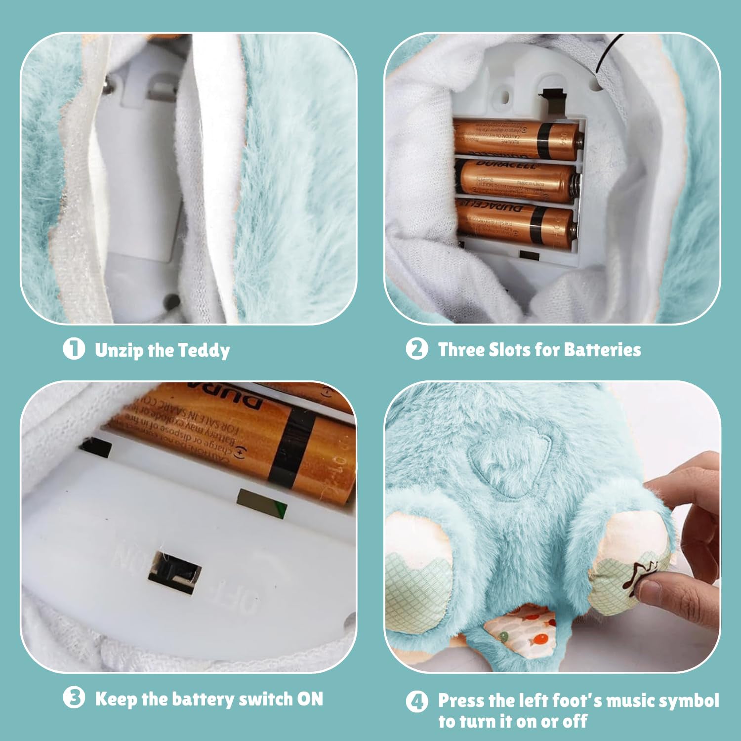 Light and Sound Teddy Bear  Light and Sound Teddy Bear